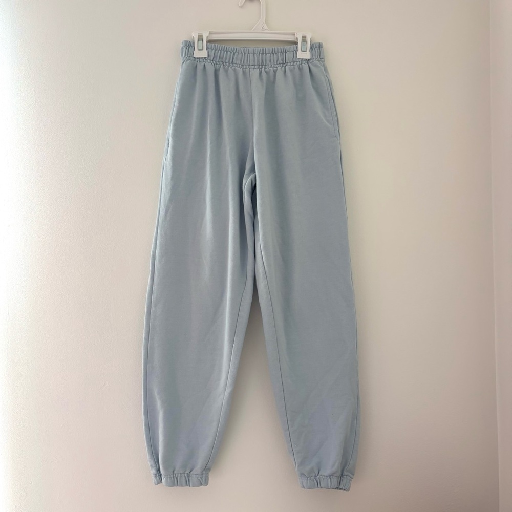 Pretty little thing baby blue joggers